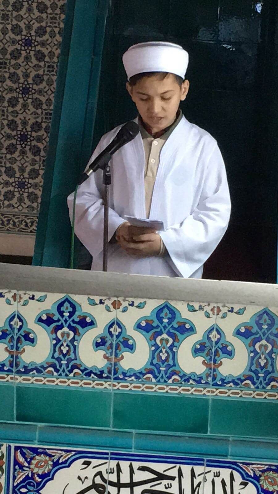 Sultanbeyli Yeni Nesil Kuran Kursu Öğrencimizden Cuma hutbesi