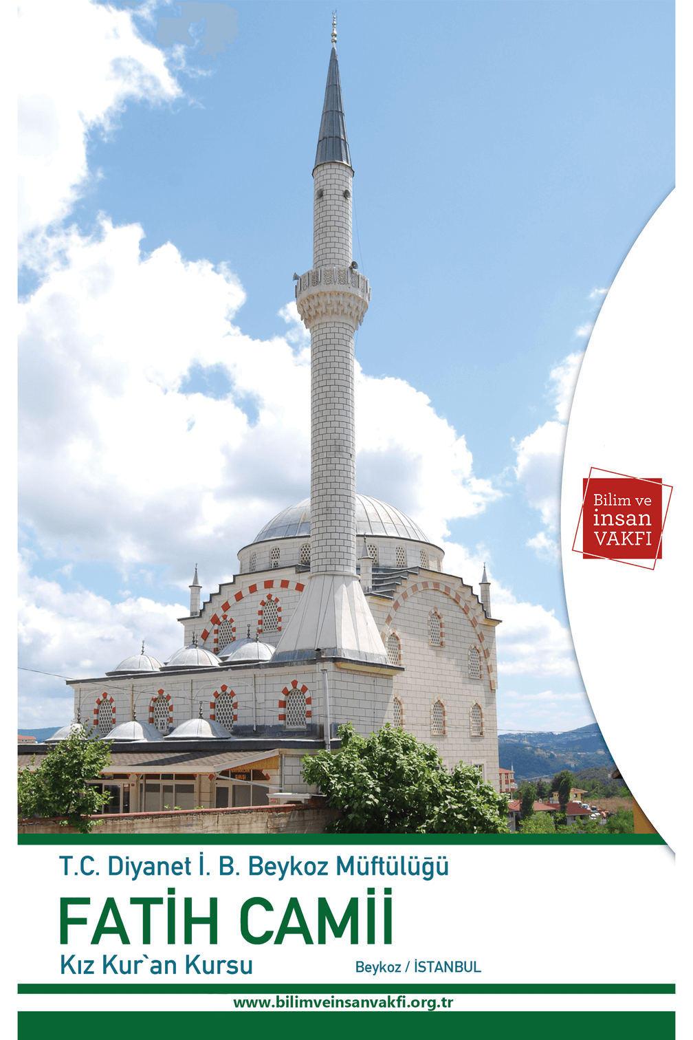 Beykoz Çavuşbaşı Fatih Camii ve Kız Kur’an Kursu